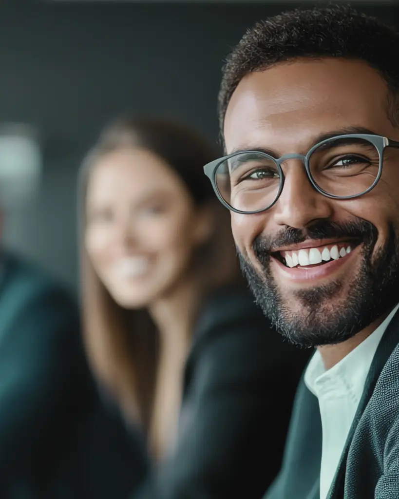 Bien-Être au travail : salariés souriants