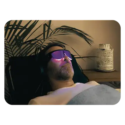 Une séance multisensorielle de lumino-relaxothérapie chez Odamaya à Montrond les Bains